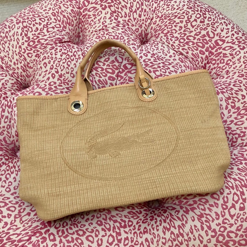 Lacoste logo bag
